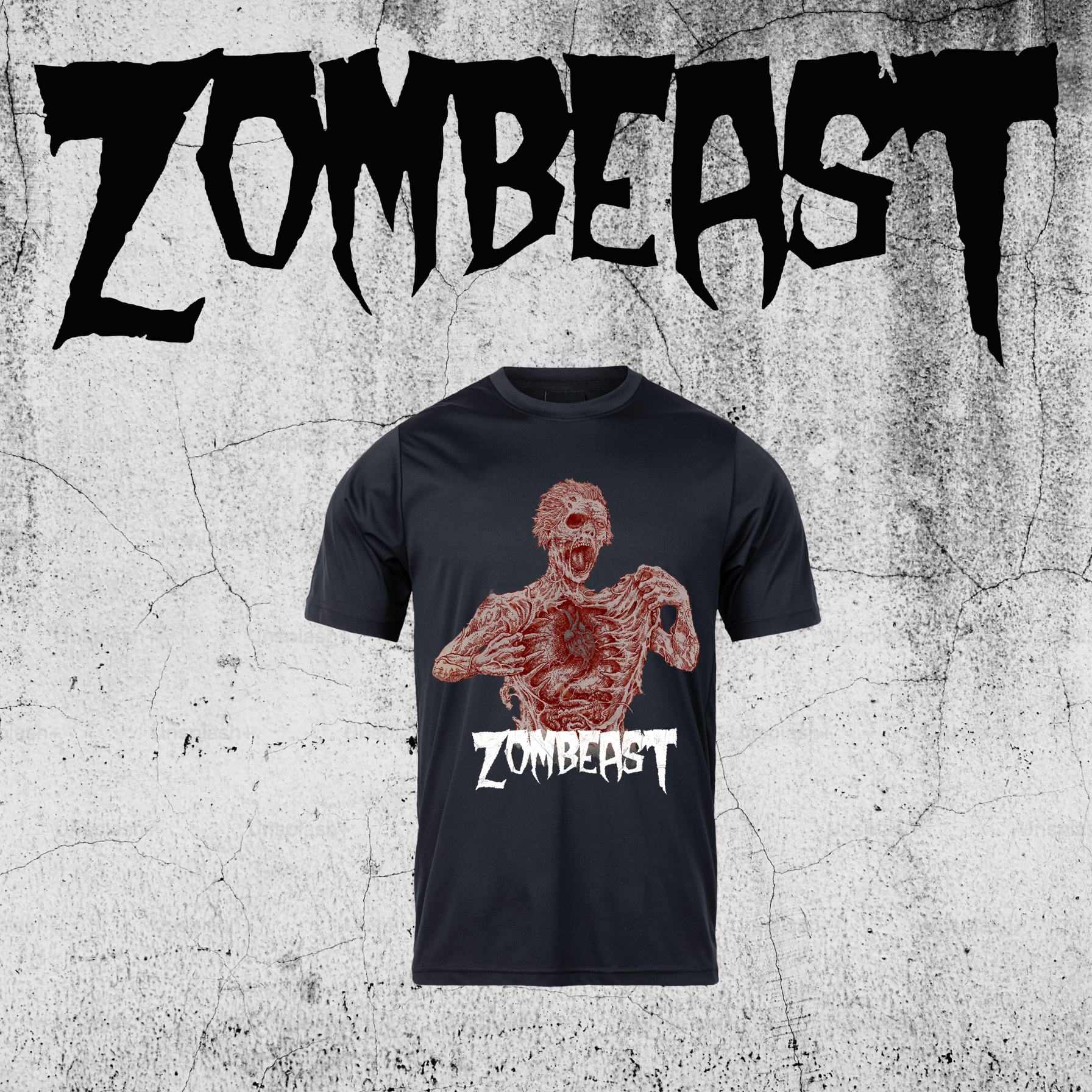 Chest Rip - Euro Print - T-Shirt