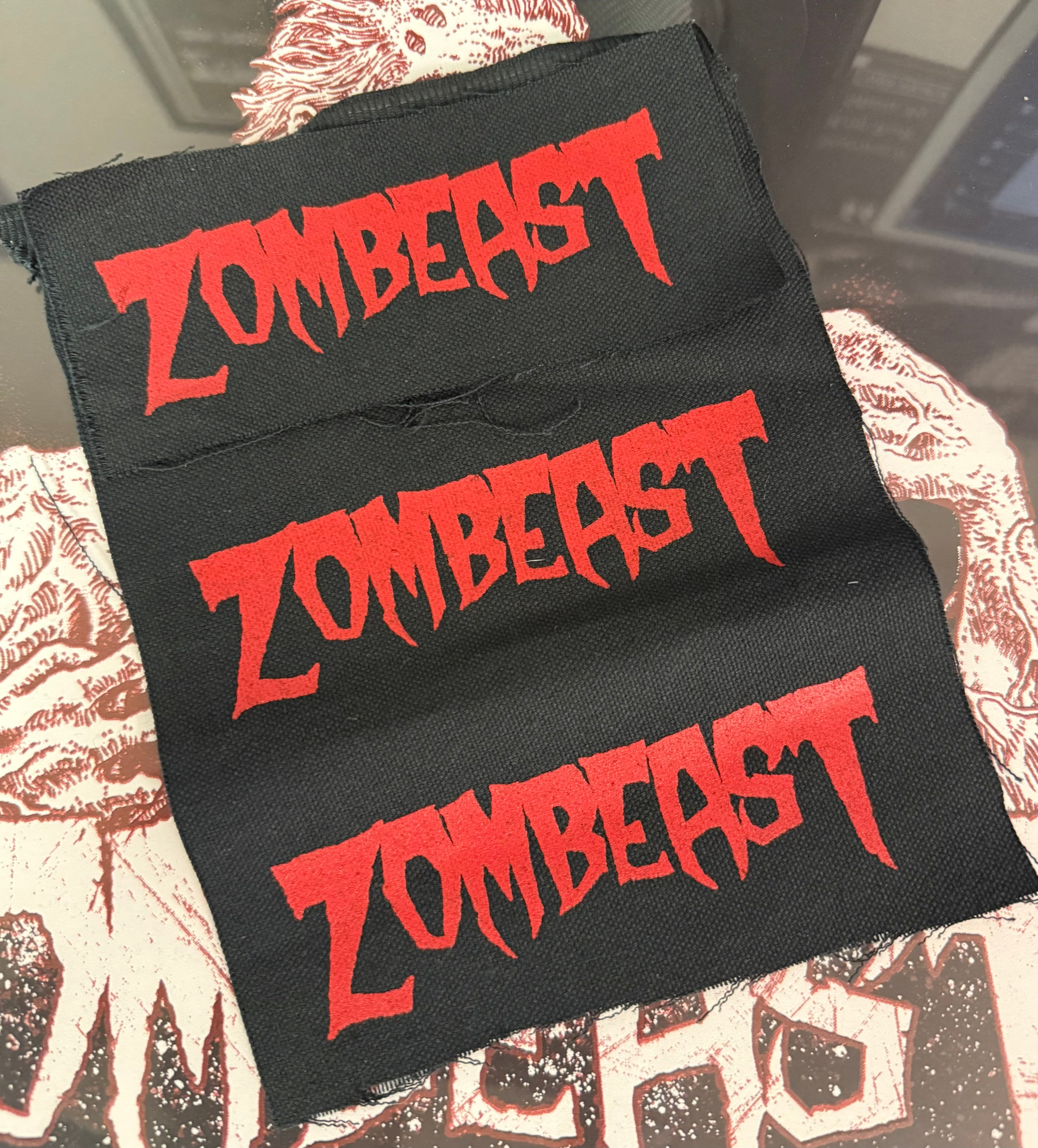 Zombeast Logo Canvas Patch