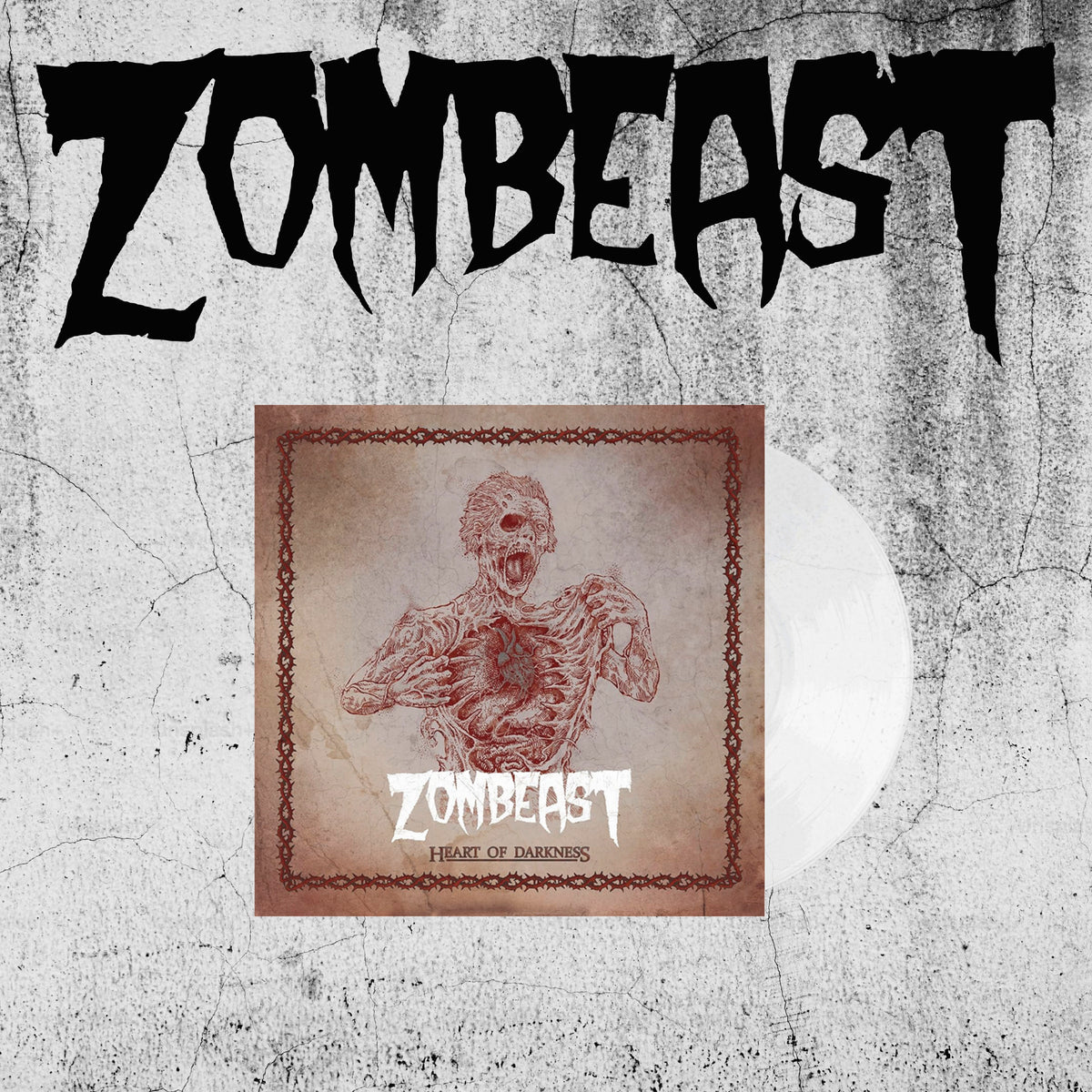 Zombeast "Heart of Darkness" Bone White Vinyl