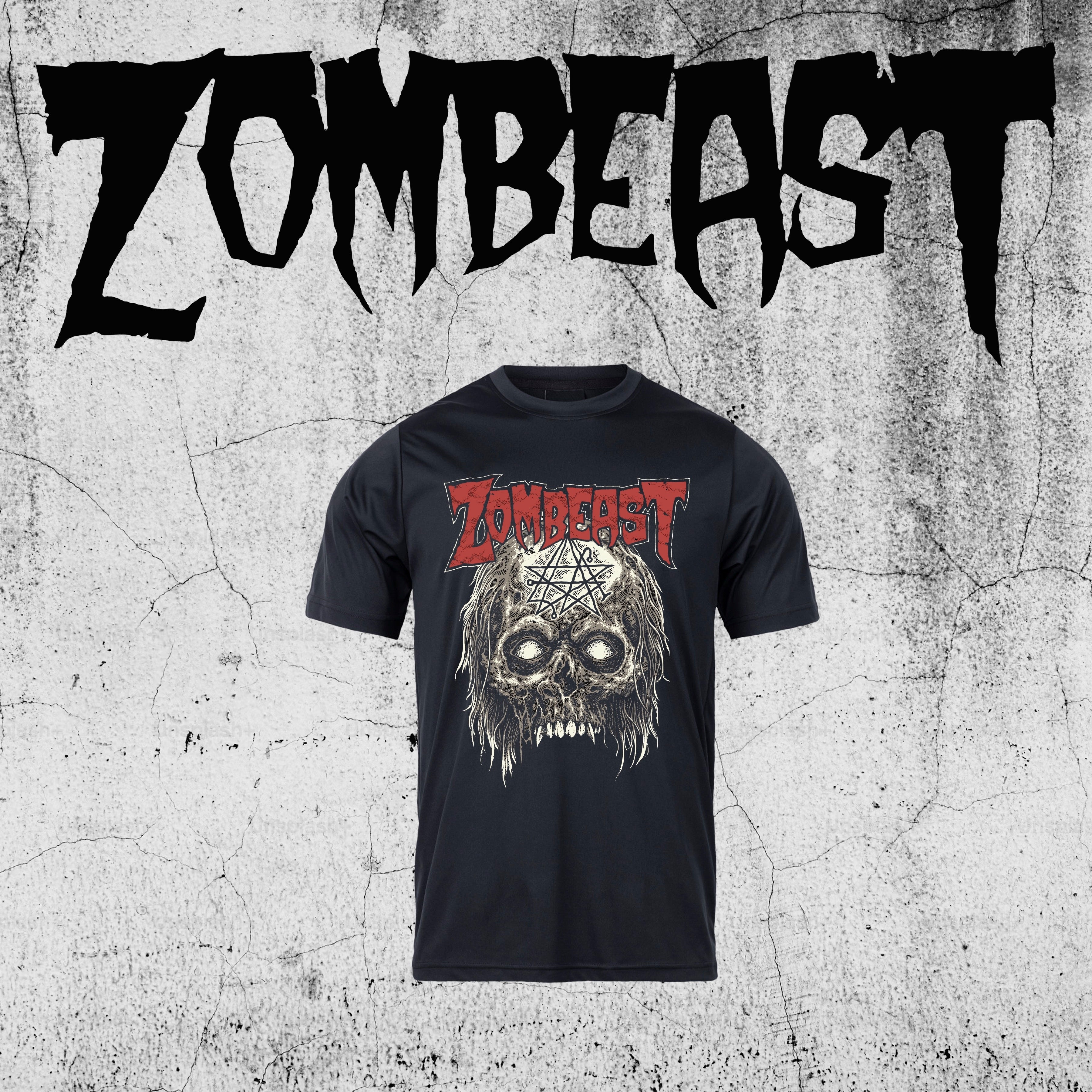Zombeast Skull T-Shirt