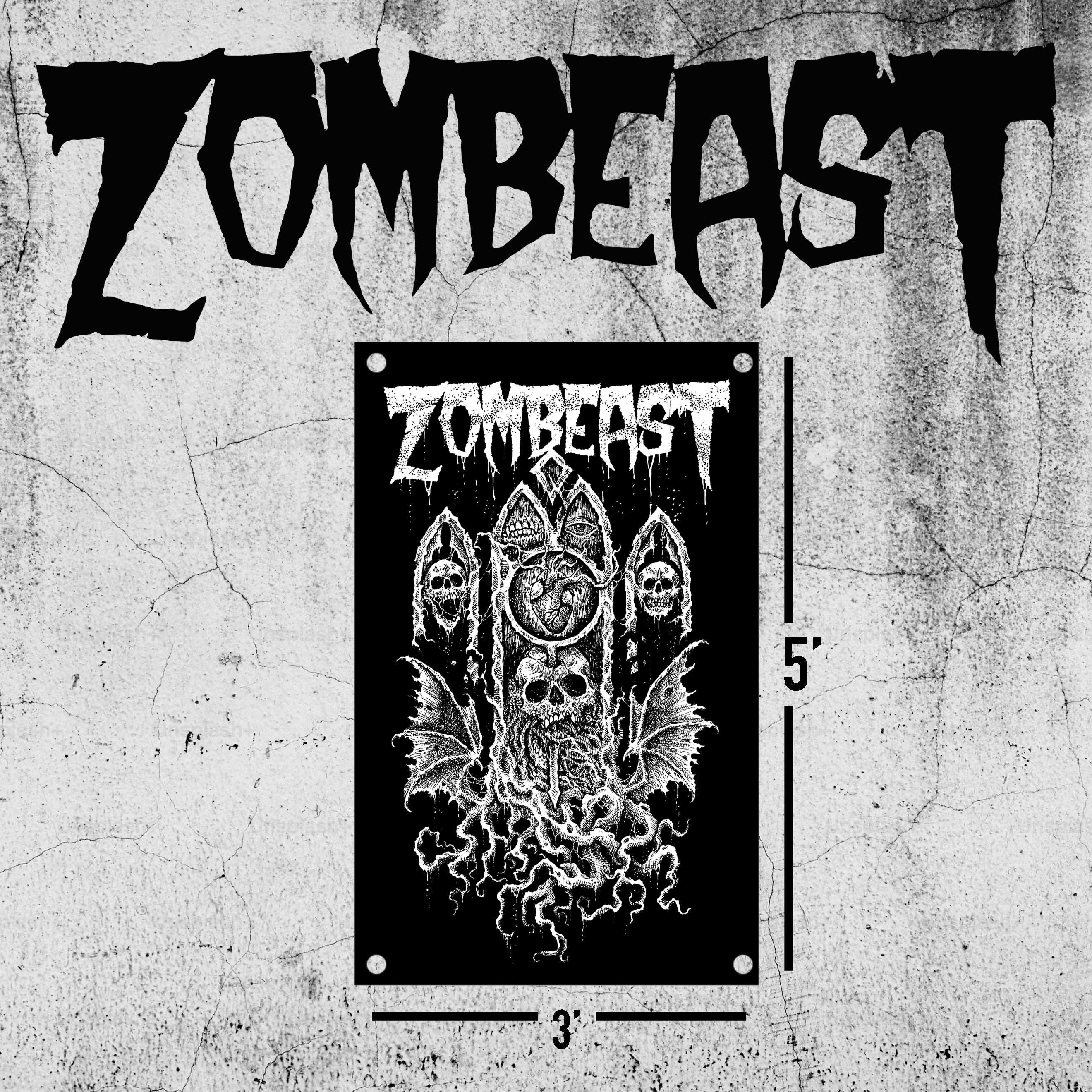 3' x 5' Zombeast Flag