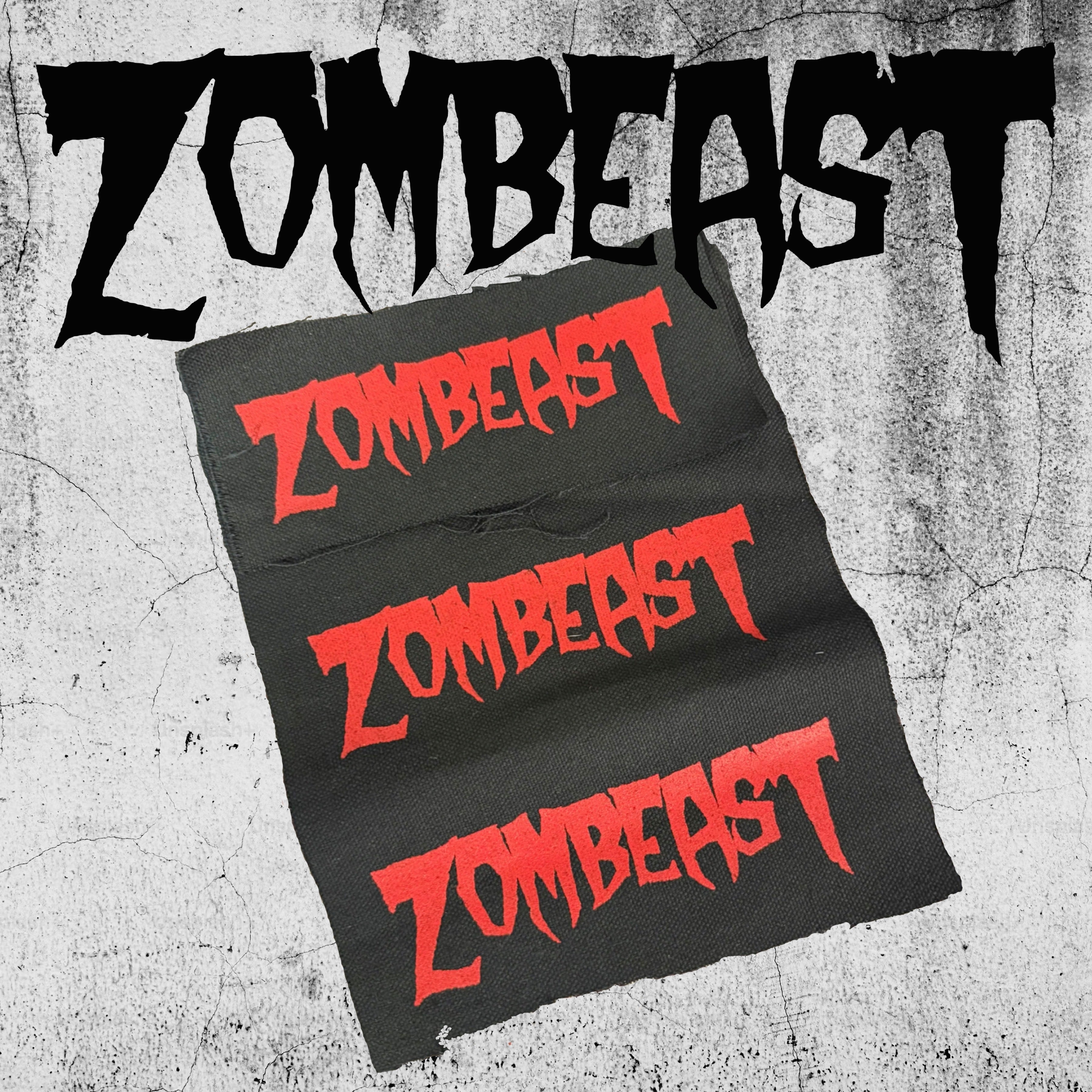Zombeast Logo Canvas Patch