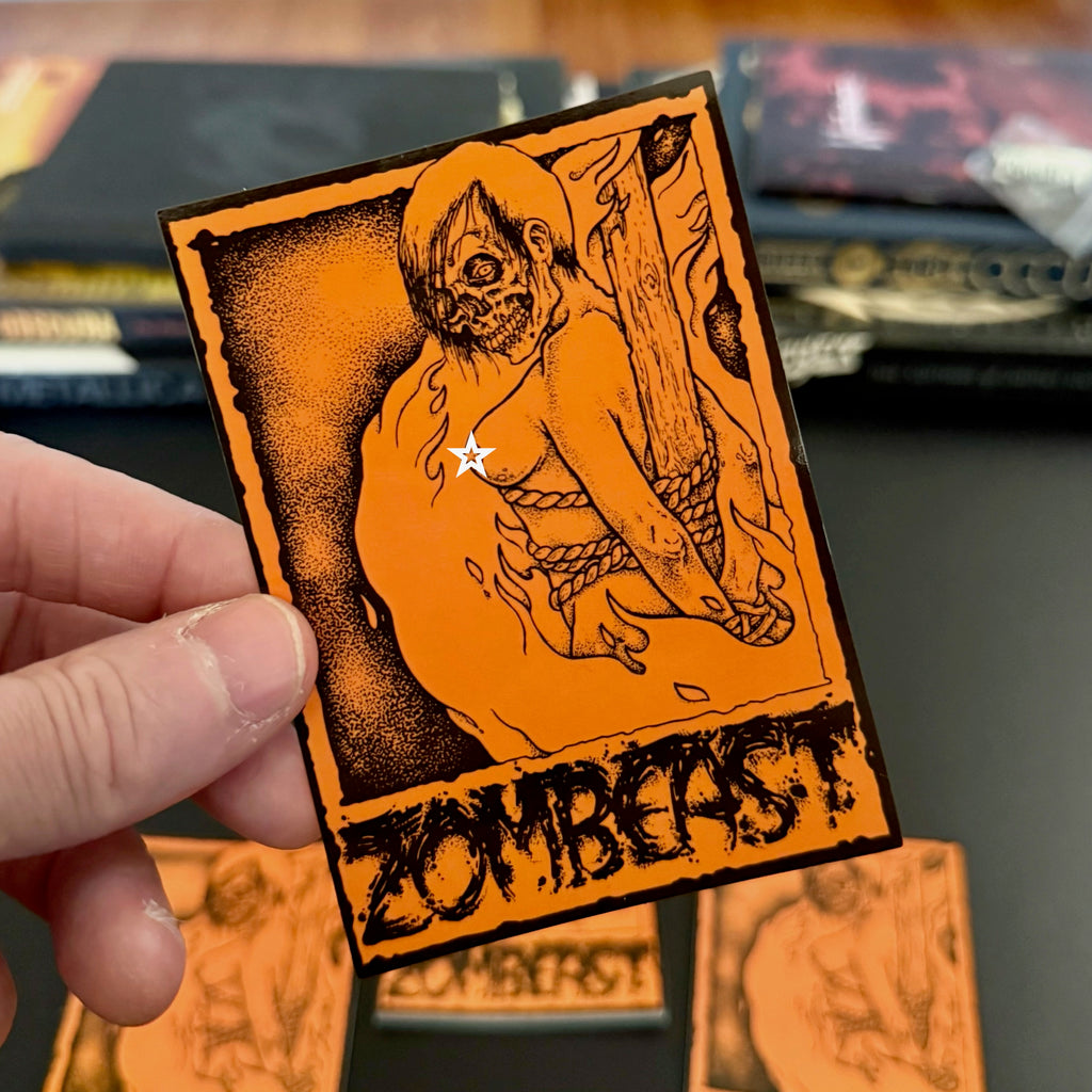 Zombeast "Witch" Sticker